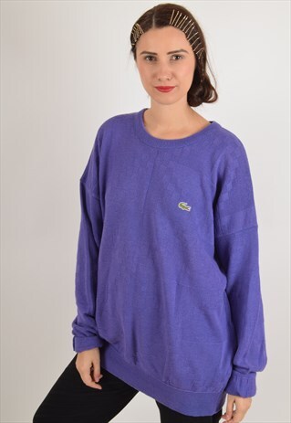 VINTAGE LACOSTE JUMPER MADE IN FRANCE (1781)