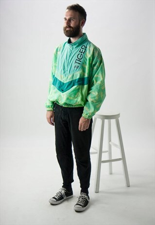 ZIP-UP NEON RAIN VEST / PURPLE SPRING JACKET