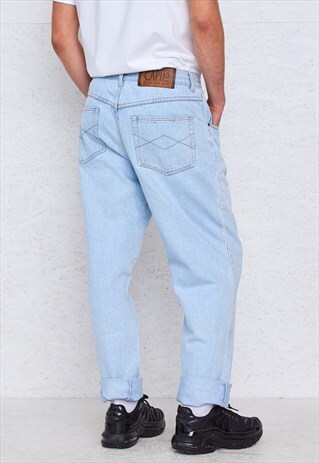 VINTAGE BLUE CAPITO DENIM JEANS