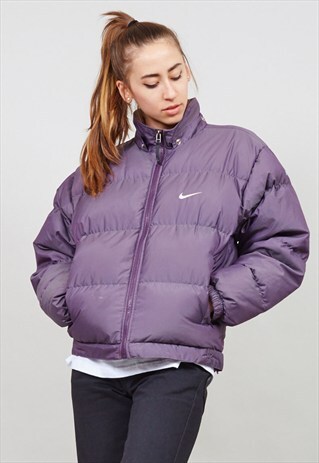 VINTAGE 90'S PURPLE PUFFER JACKET