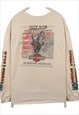 VINTAGE 90'S HARLEY DAVIDSON T SHIRT LONG SLEEVE BACK PRINT