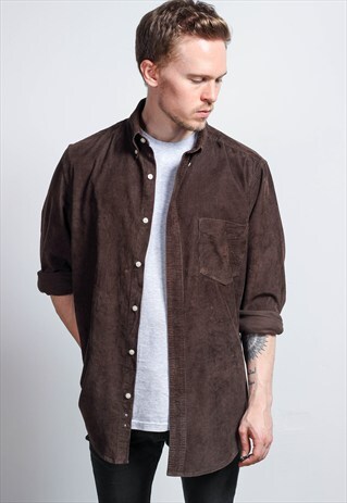 VINTAGE RALPH LAUREN CHAPS CORDUROY SHIRT