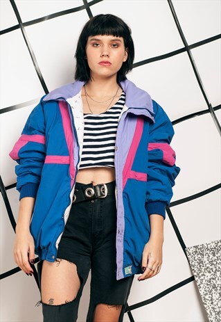 90S VINTAGE WINDBREAKER JACKET