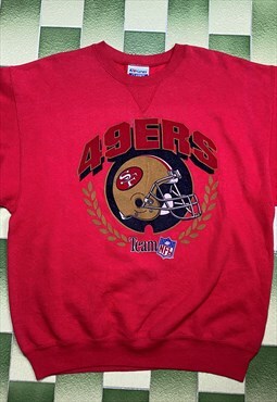 Vintage San Francisco 49ers Sweatshirt 90s NFL Size XL