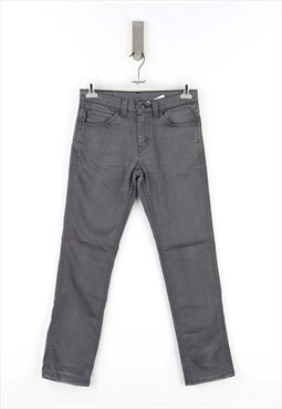 Levi's 511 Slim Low Waist Jeans in Grey Denim - W29 - L30