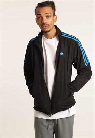VINTAGE ADIDAS LIGHTWEIGHT EMBROIDERED FESTIVAL JACKET