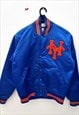 Vintage starter NY mets blue bomber jacket small 
