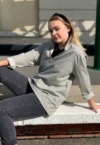 HANDMADE PULLOVER DENIM WORKWEAR JACKET