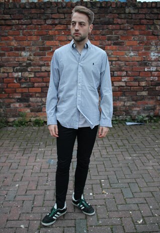 RALPH LAUREN PIN STRIPE SHIRT
