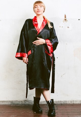 VINTAGE REVERSIBLE CHINESE KIMONO JACKET