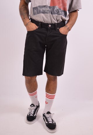LEVI'S 550 MENS VINTAGE DENIM SHORTS W31 BLACK 90S