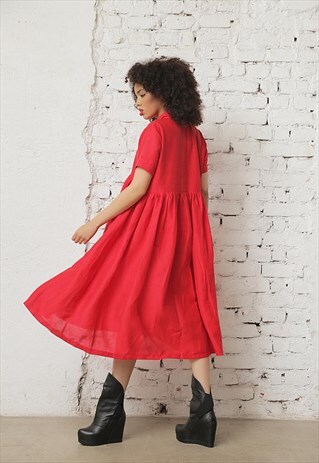 COCKTAIL DRESS/ LINEN MAXI DRESS