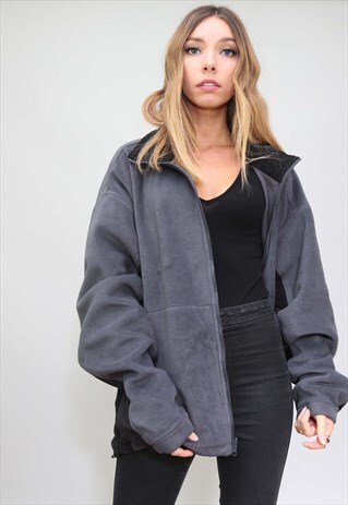 VINTAGE RETRO OVERSIZED COLUMBIA FLEECE