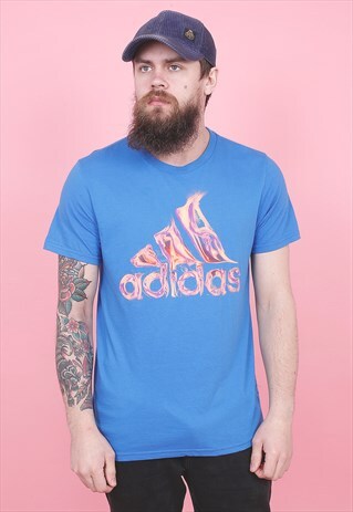 VINTAGE ADIDAS LOGO T-SHIRT /R6247