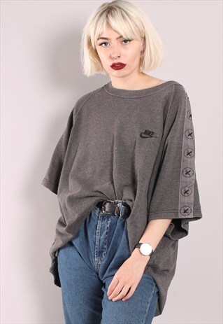 VINTAGE NIKE 1/2 SLEEVE SWEATSHIRT