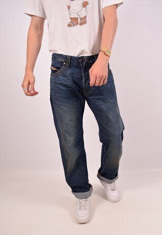 VINTAGE DIESEL JEANS STRAIGHT BLUE
