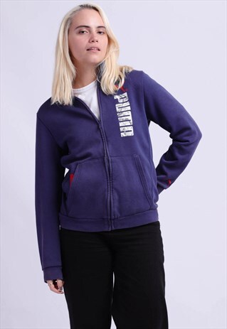 VINTAGE PUMA ZIP-UP SWEATSHIRT
