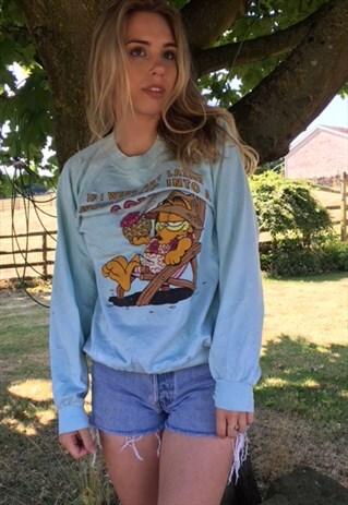 CUTE VINTAGE GARFIELD SWEATSHIRT