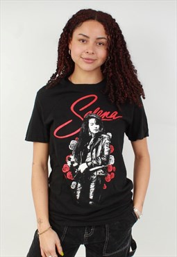 "Vintage Selena black graphic t shirt