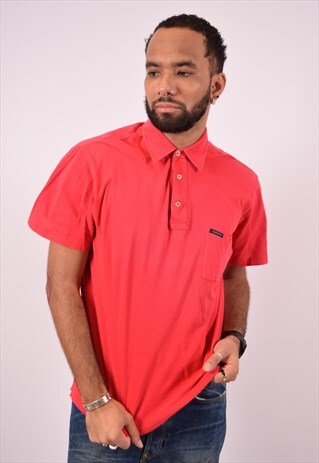 VINTAGE VALENTINO POLO SHIRT PINK