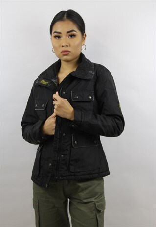 VINTAGE 90'S BELSTAFF BLACK JACKET