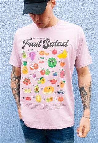 Fruit Salad Guide Mens Graphic T-Shirt