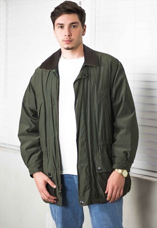 VINTAGE NAUTICA JACKET LOGO 90S S 36.7