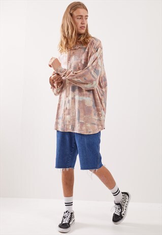 VINTAGE PATTERNED FESTIVAL LONG SLEEVE SHIRT