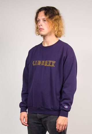 CHAMPION 90'S VINTAGE USA COLLEGE SWEATSHIRT