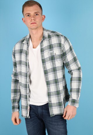 VINTAGE WRANGLER CHECK SHIRT NS164