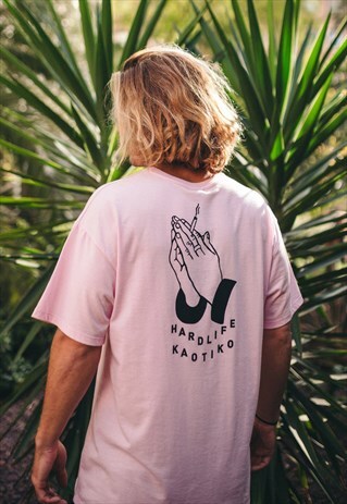 PINK "HARDLIFE" T-SHIRT