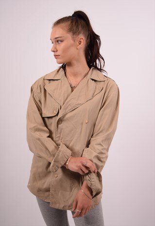 VINTAGE RALPH LAUREN BLAZER JACKET BROWN
