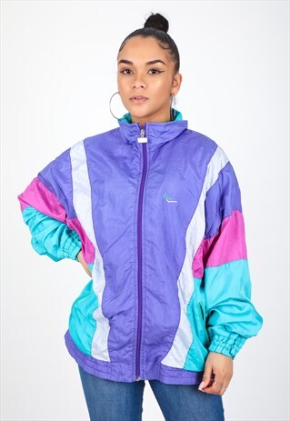 VINTAGE UNBRANDED SHELL JACKET J1152