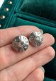 Vintage Givenchy earrings spellout faux gem studs
