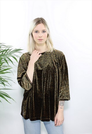 VINTAGE VELVET TOP