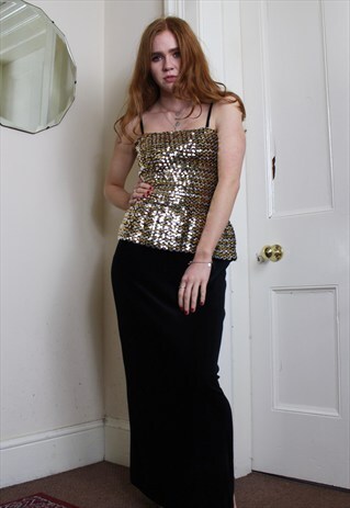 VINTAGE SEQUIN COCKTAIL DRESS