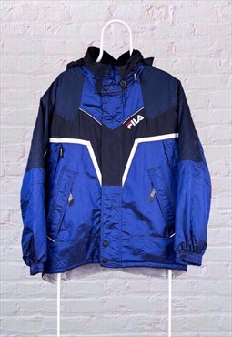 Vintage Fila Jacket Blue XL