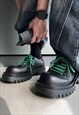 UTILITY BOOTS HIKING STYLE SHOES PLATFORM SOLE PUNK TRAINERS