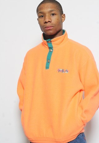 VINTAGE FILA MAGICLINE FLEECE ORANGE