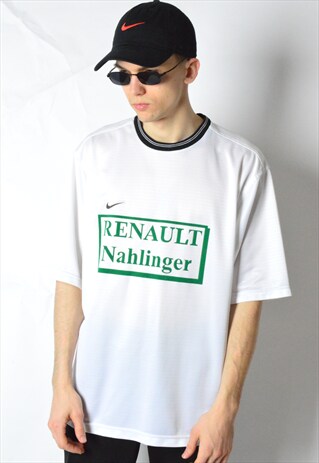 VINTAGE 90S WHITE SPORTS JERSEY T-SHIRT