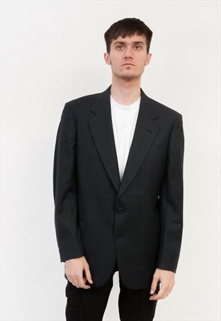 NINO CERRUTI VINTAGE MEN UK 40 US BLAZER EU 50 SUIT M JACKET