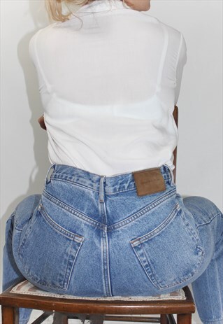 RARE 90'S CALVIN KLEIN HIGH WAIST MOM JEANS