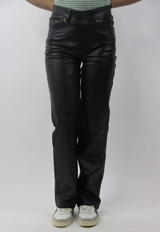 VINTAGE 90S LEATHER PANTS