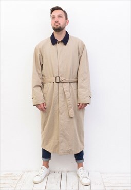 GANT Vintage L Trench Coat Wool lining Jacket Raincoat Mac