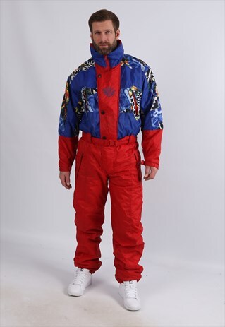 VINTAGE MAGIC SPORTS FULL SKI SUIT TALL UK M 40" (5CW)