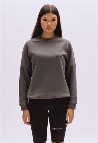 COTTON SWEATSHIRT WITH LOGO