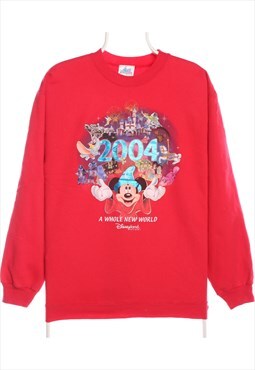 Vintage 90's Disney Sweatshirt Mickey Mouse Disneyland 2004 