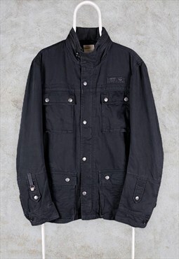 Black Diesel Jacket Chore Utility