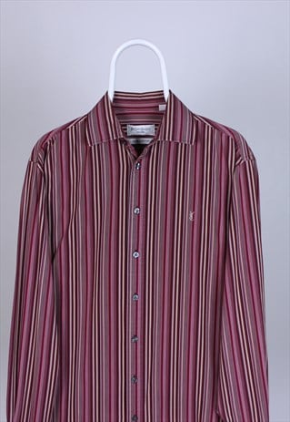 YSL YVES SAINT LAURENT SHIRT BOTTONS UPS STRIPED M