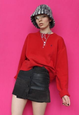 VINTAGE SUEDE MINI SKIRT